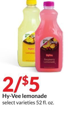 Hy-Vee Hy-vee lemonade offer