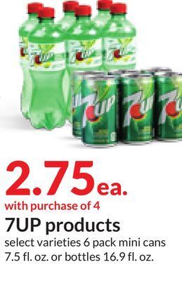 Hy-Vee 7up products offer
