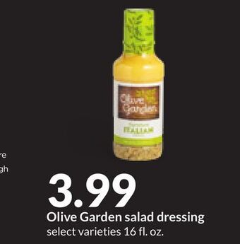 Hy-Vee Olive garden salad dressing offer