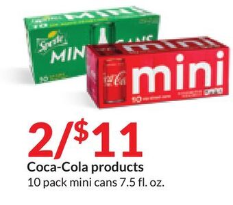 Hy-Vee Coca-cola products offer