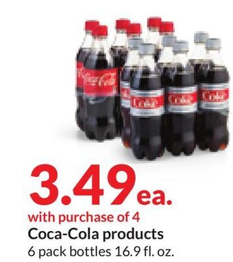 Hy-Vee Coca-cola products offer