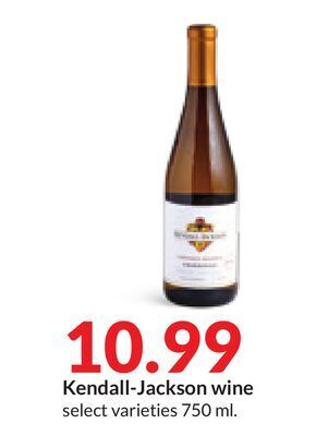 Hy-Vee Kendall-jackson wine offer