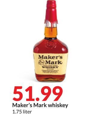 Hy-Vee Maker's mark whiskey offer