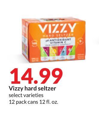 Hy-Vee Vizzy hard seltzer offer