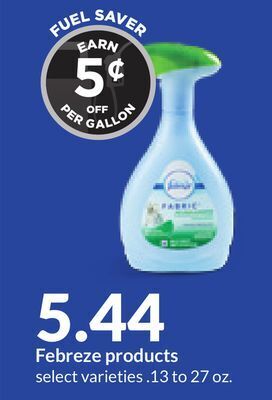 Hy-Vee Febreze products offer