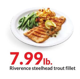 Hy-Vee Riverence steelhead trout fillet offer