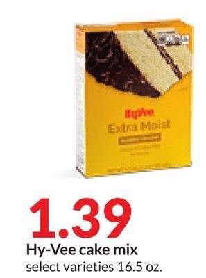 Hy-Vee Hy-vee cake mix offer