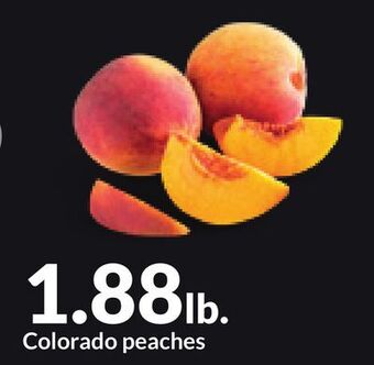 Hy-Vee Colorado peaches offer