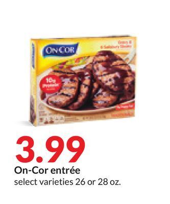 Hy-Vee On-cor entrée offer