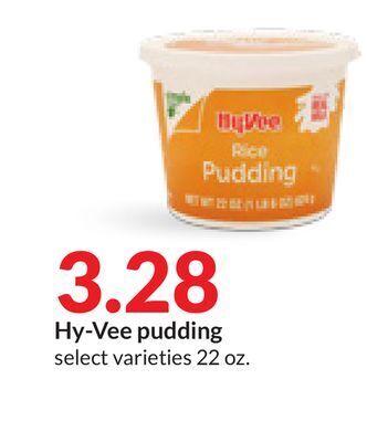 Hy-Vee Hy-vee pudding offer