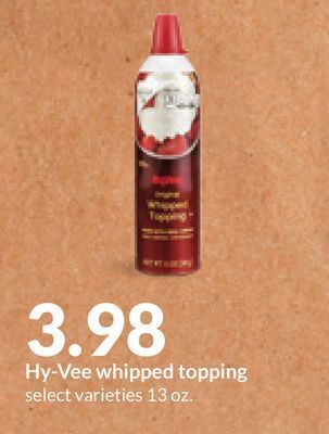 Hy-Vee Hy-vee whipped topping offer