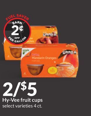 Hy-Vee Hy-vee fruit cups offer
