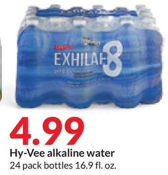Hy-Vee Hy-vee alkaline water offer