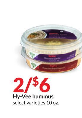 Hy-Vee Hy-vee hummus offer