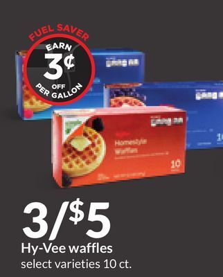 Hy-Vee Hy-vee waffles offer
