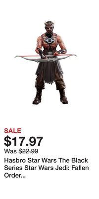 Game Stop Hasbro star wars the black series star wars jedi: fallen order nightbrother archer 6-in scale action figure gamestop exclusiv offer