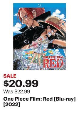 Best Buy One piece film: red [blu-ray] [2022] offer