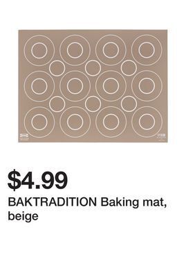 Ikea Baktradition baking mat, beige offer