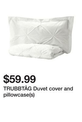 Ikea Trubbtåg duvet cover and pillowcase(s) offer