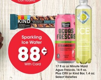 Ralphs Sparkling ice water offer