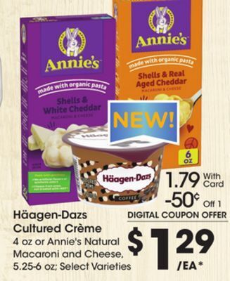 Ralphs Häagen-dazs cultured crème offer
