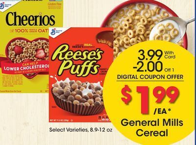 Ralphs General mills cereal offer