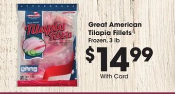 Ralphs Great american tilapia fillets offer