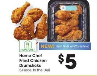 Ralphs Home chef fried chicken drumsticks offer