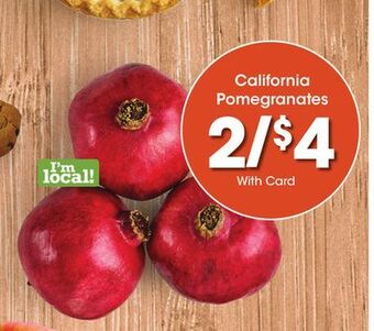 Ralphs California pomegranates offer