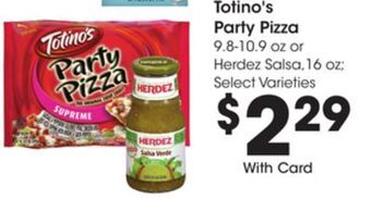 Ralphs Totino's party pizza offer