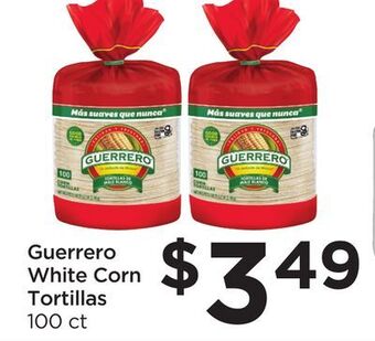 Food 4 Less Guerrero white corn tortillas offer