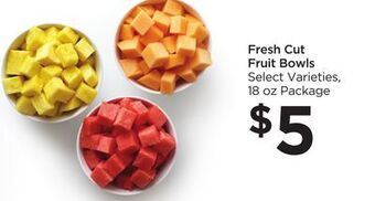 Food 4 Less Fresh cut fruit bowls offer