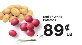 Food 4 Less Red or white potatoes offer