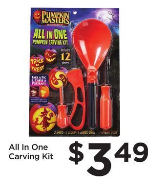 Food 4 Less All in one carving kit offer