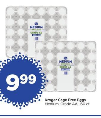 Food 4 Less Kroger cage free eggs offer