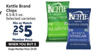 Albertsons Kettle brand chips offer