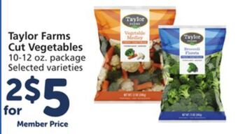 Vons Taylor farms cut vegetables offer