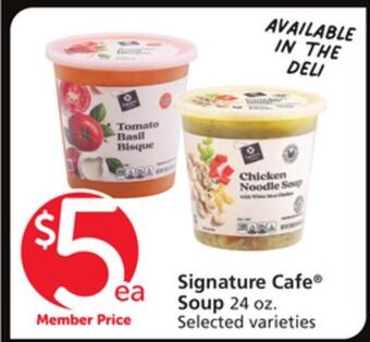 Vons Signature cafe soup offer