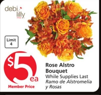 Albertsons Rose alstro bouquet offer