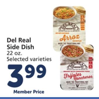 Albertsons Del real side dish offer