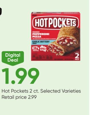 Stater Bros Hot pockets offer