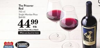 Pavilions The prisoner red offer