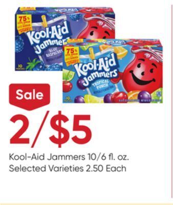 Stater Bros Kool-aid jammers offer