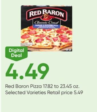 Stater Bros Red baron pizza offer