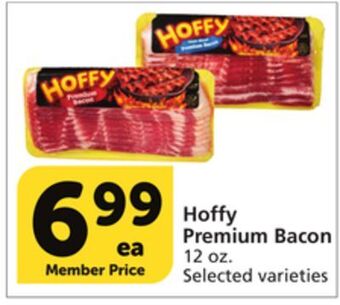 Albertsons Hoffy premium bacon offer
