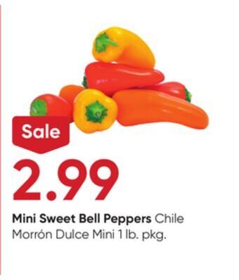 Stater Bros Mini sweet bell peppers offer