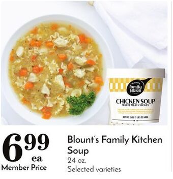 Pavilions Blount's family kitchen soup offer