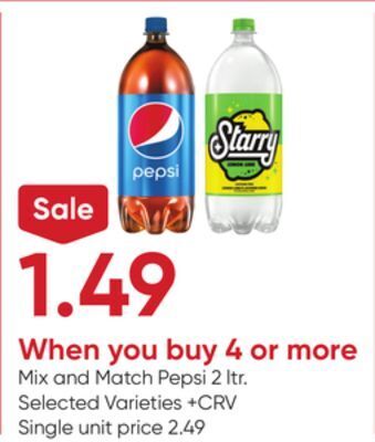 Stater Bros Pepsi offer