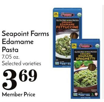 Pavilions Seapoint farms edamame pasta offer