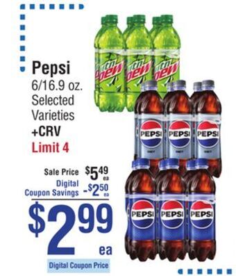 Smart & Final Pepsi offer